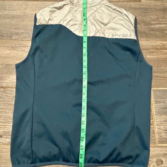 Spyder Silver and Blue Vest - Picture 12 of 13